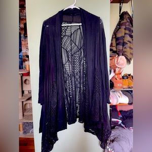 Lightweight lacy cardigan